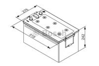 Bosch 0 092 TE0 800 Акумулятор