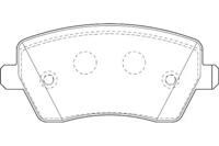 Wagner WBP23973A Колодки гальмівні Wagner WBP23973A Колодки гальмівні