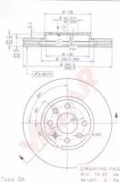 Villar 628.0488 Диск гальмівний Villar 628.0488 Диск гальмівний