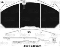 Valeo 882213 Brake pads