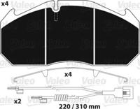 Valeo 882215 Brake pads
