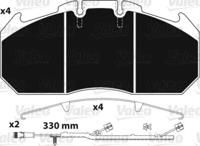 Valeo 882219 Brake pads