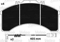 Valeo 882231 Brake pads