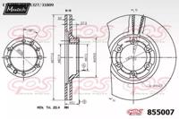 Maxtech 855007.0000 Диск тормозной Maxtech 855007.0000 Диск тормозной