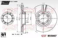 Maxtech 855007.0060 Диск тормозной Maxtech 855007.0060 Диск тормозной