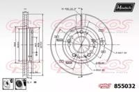 Maxtech 855032.6060 Brake disc