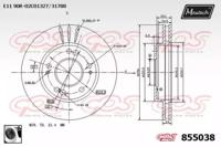 Maxtech 855038.0060 Диск тормозной Maxtech 855038.0060 Диск тормозной