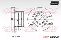 Maxtech 855040.0000 Диск гальмівний