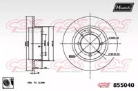 Maxtech 855040.0060 Диск гальмівний