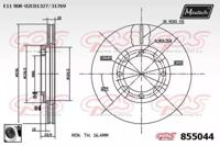Maxtech 855044.0060 Диск гальмівний