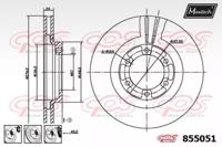 Maxtech 855051.6980 Диск тормозной
