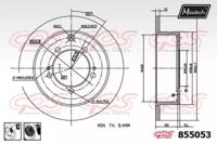 Maxtech 855053.6060 Brake disc