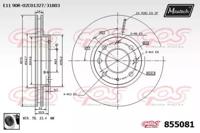 Maxtech 855081.0060 Диск гальмівний