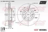 Maxtech 855081.0080 Диск гальмівний