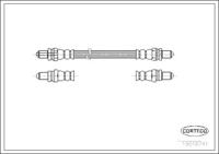 Corteco 19018741 Hose assy brake Corteco 19018741 Hose assy brake