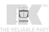 NK 224504 Brake pads