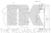 NK 253217 Bremstrommel NK 253217 Bremstrommel