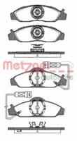 Metzger 062402 Brake pads Metzger 062402 Brake pads