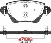 Metzger 077700 Brake pads