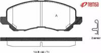 Metzger 080412 Brake pads