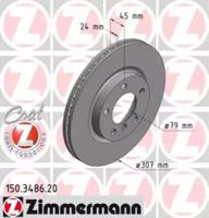 Otto Zimmermann 150.3486.20 Brake disc Otto Zimmermann 150.3486.20 Brake disc