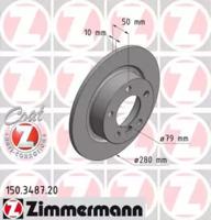 Otto Zimmermann 150.3487.20 Brake disc Otto Zimmermann 150.3487.20 Brake disc