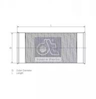 Diesel Technic 2.14113 Труба еластична вихлопної системи Diesel Technic 2.14113 Труба еластична вихлопної системи
