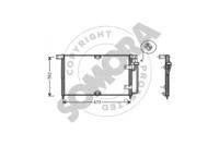 Somora 065360 Випаровувач кондиціонера Somora 065360 Випаровувач кондиціонера