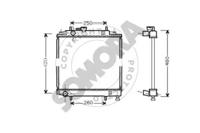 Somora 075040 Радіатор