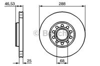 Bosch 0 986 479 157 Brake disc