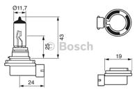 Bosch 1 987 302 084 Лампа розжарювання