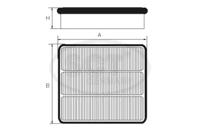 Sct Germany SB 940 Air filter