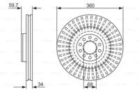 Bosch 0 986 479 302 Brake disc