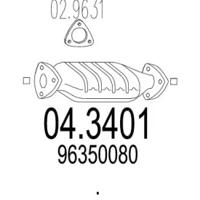 MTS 04.3401 Katalysato