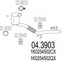 MTS 04.3903 Katalysato