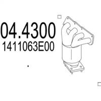 MTS 04.4300 Каталізатор
