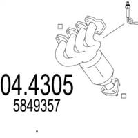 MTS 04.4305 Katalysato