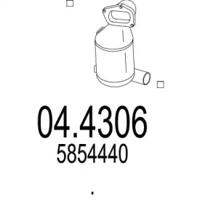 MTS 04.4306 Katalysato