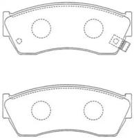 Aisin ASN-238 Brake pads