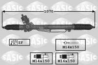 Sasic 7006004 Gear rack and pinion