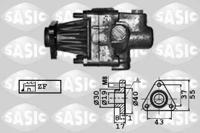 Sasic 7076011 Steering pump