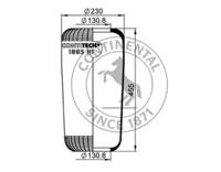 Templin 040106000610 Пневмоподушка