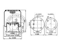 Templin 040106100330 Пневмоподушка Templin 040106100330 Пневмоподушка