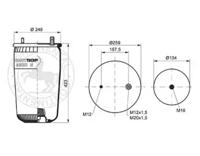 Templin 040106100400 Пневмоподушка Templin 040106100400 Пневмоподушка
