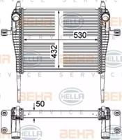 Hella 8ML 376 751-261 Радіатор інтеркулера Hella 8ML 376 751-261 Радіатор інтеркулера