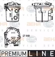 Hella 8MO 376 725-721 Радиатор масляный