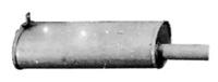 IMASAF 36.86.06 Muffler assy front