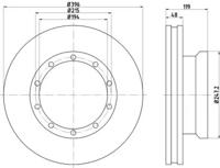 Textar 93022600 Диск гальмівний Textar 93022600 Диск гальмівний