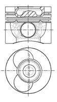 Nural 87-743107-00 Поршень Nural 87-743107-00 Поршень