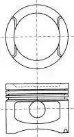 Nural 87-501807-10 Поршень